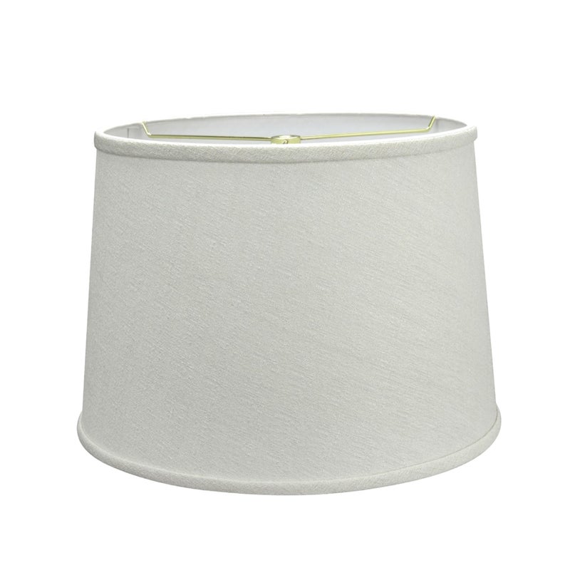 Aspen Creative 32320 Transitional Hardback Empire Shaped Spider Construction Lamp Shade in Off White, 12" Top x 14" Bottom x 10" Slant Height - Image 1